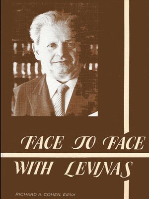 cover image of Face to Face with Levinas